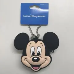 ディズニー ミッキー バッグチャーム ケース付きコインケース シリコン