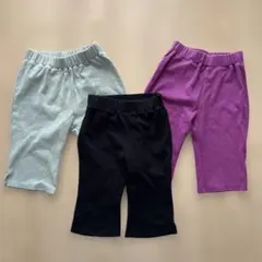 キッズ ハーフパンツ/レギンスパンツ3点セット 140cm