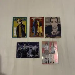 東京リベンジャーズ　カード　5枚セット