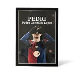 ペドリ　PEDRI fcバルセロナ　スペイン　ポスター　A4 パロディー