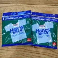 Hanes BEEFY-T Boys Tシャツ Mサイズ 2枚セットのサムネイル