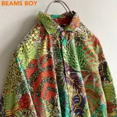 D222090 BEAMS BOY ペイズリー 丸襟シャツ - メルカリ