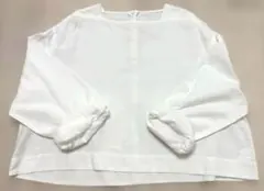 トゥモローランド MACPHEE コットンブラウス ビッグシルエット