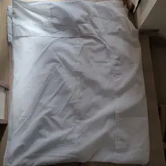 昔の掛け布団カバー　シングル　一部メッシュ