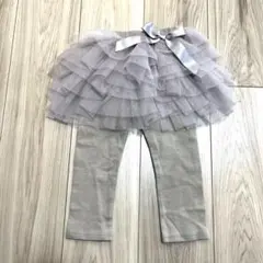 Bee des bee レギンス付き　スカート チュール　総フリル　スカッツ