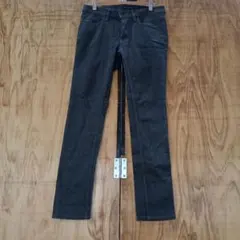 2278 LOUNGE LIZARD デニム パンツ ブラック ストレッチ　2のサムネイル