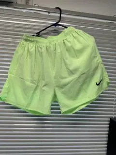 Nike 蛍光グリーン ショートパンツ 2XL
