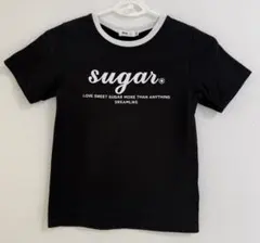 WASK Tシャツ 140cm ブラック ロゴプリントのサムネイル