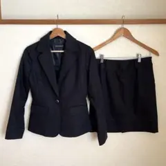 Misch Masch ブラックスーツセット　ジャケット36、スカート38