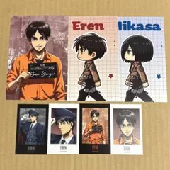 進撃の巨人 看守 囚人 エレン Ani-Frame 特典 ポストカード