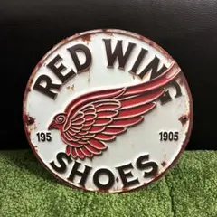 『ブリキ看板』　レッドウィング　RED WING