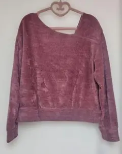 《新品未使用》【タグ付き】〚М〛asknowasピンクアシンメトリーカットソー