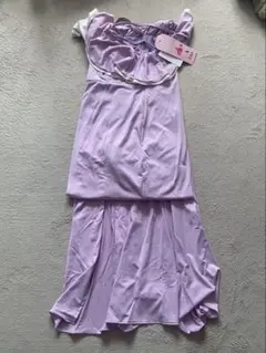 Tika キャバドレス ラベンダー フリル 新品