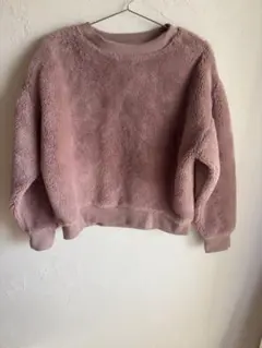 【RAY CASSIN】女の子ピンク フリース セーター