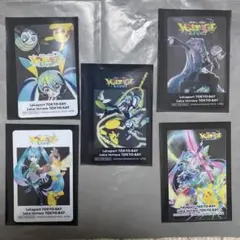 ポケモン 初音ミク ポケミクライブ ららぽーと 特典 クリアカード コンプ