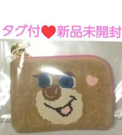 新品未開封♥️タグ付 フェイラー　ドアップテディ ガール　L字ポーチ 匿名