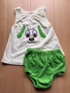 いないいないばあっ！ワンワン着ぐるみセットアップ　80-90cm