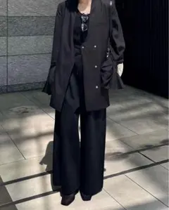 RIM.ARK W-zip stand collar JK ライトグレー - メルカリ