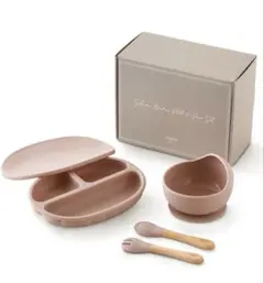 【新品未使用】regalo ベビー食器 ひっくり返らない4点セット