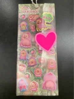 魚*️様 こびとずかん　カクレモモジリ　シール
