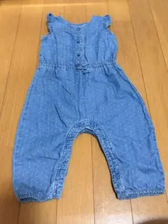 babyGap デニムロンパース 6-12M