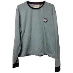 長袖トレーナー グレー スウェット 長袖 トップス おしゃれ服 古着