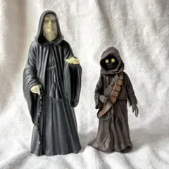 スターウォーズ フィギュア パルパティーン ジャワ 2体セット ソフビ