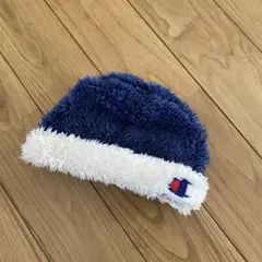 Champion チャンピオン ニット帽 44cm ネイビー　ベビー　帽子
