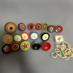 ⭐︎昭和レトロ⭐︎ カラフル金属製こまセット 鉄コマ - メルカリ