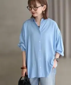 AMERICAN HOLIC サラックールバックタックシャツ【L】のサムネイル
