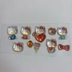 キティちゃん　ボンボンドロップシール　おすそわけ