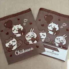 Chiikawa キャラクター紙袋 ハンドル付き　2枚セット