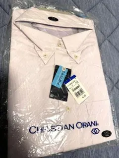 CHRISTIAN ORANI 薄紫 ドレスシャツ Lサイズ　新品