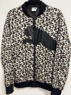 PUMA ヒョウ柄 ジップアップジャケット