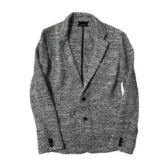 【美品】TAKAQ タカキュー ニット テーラードジャケット L