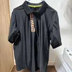 NO COMMENT ブラック ポロシャツのサムネイル