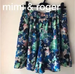 美品❤️ミミ&ロジャー　キュロット　ショートパンツ　夏　花柄　Ｓ〜Ｍ