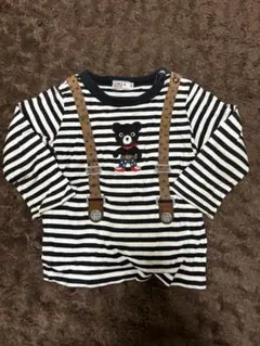 最終値下げ‼️DOUBLE.B ボーダーTシャツ 90