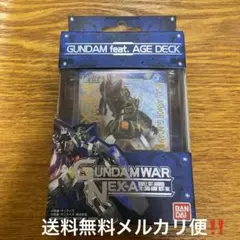 新品　ガンダムウォー ネグザ デッキ GUNDAM feat. AGE DECK