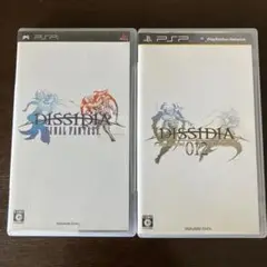 PSP 2本セット ディシディア ファイナルファンタジー+デュオデシム 012