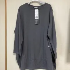 未使用　ノアンヌ　イヴルト遙華監修　ニット　スウェット　5L チャコール