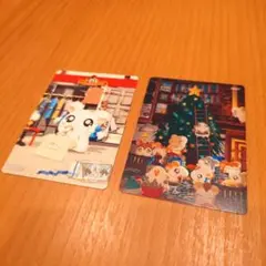 とっとこハム太郎　カード　二枚セット