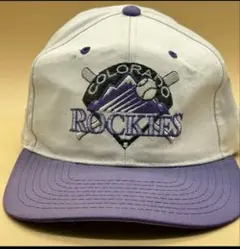 【90s】ML コロラド　ロッキーズ ロゴ　キャップ