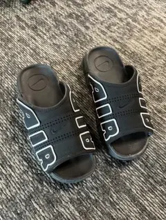 Nike ブラック モアテン　サンダル 27cm 27cm NIKE エア モアアップテンポ サンダル モアテン サンダル