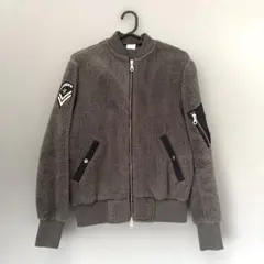 Champion ボアジャケット　Women's M チャコール