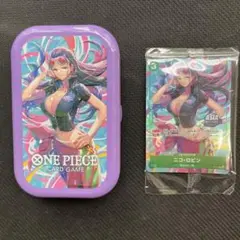 ワンピースカード Mini tin Pack set Vol.2 ロビン