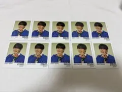 長尾謙杜 チェキ風カード 10枚セット