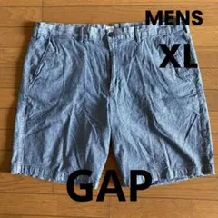 GAP メンズ ショートパンツ ハーフパンツ ブルー　メンズ XL