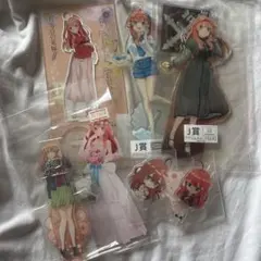 中野五月 アクリルスタンド7個セット