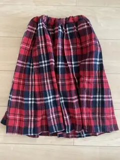 MARK'S ABOND 赤黒チェック スカート